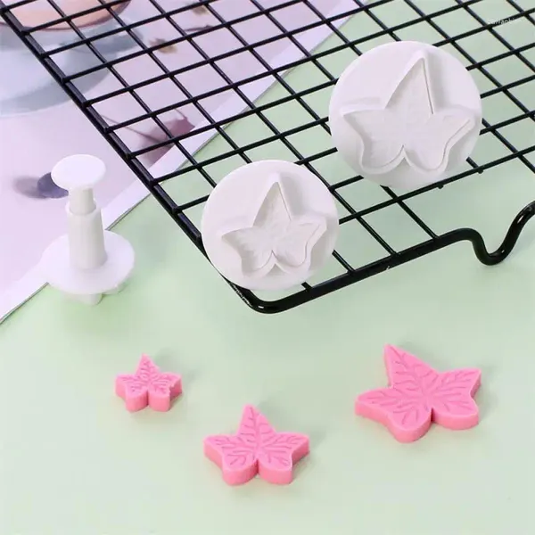 Moldes para hornear Molde de fondant Plástico Fácil de liberar Textura clara Impresión limpia Productos para el hogar Múltiples estilos