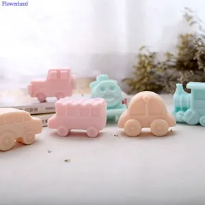 Moules de cuisson de qualité alimentaire en silicone souple camion voiture savon à la main moule 3D fondant gâteau décor chocolat de Noël