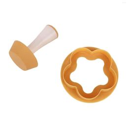 Moules de cuisson Kit de tarte française Pâte à pâtisserie Tamper Egg Pusher Cookies Biscuit Cutter Tool Cadeaux pour les boulangers