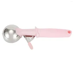 Moules de boulange de moule à glace Crème Spoon 1pc 1x 21,5 6cm Facile à tenir les gadgets ménagers à longue poignée sans glissement confortable