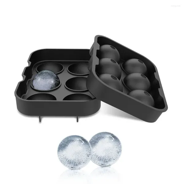 Moldes para hornear Bola de hielo Molde Esfera Fabricante de silicona 4x4 5 cm para cualquier bebida