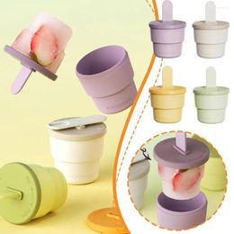 Moules à pâtisserie Moule de crème glacée Boîte de popsicle de bricolage pour enfants maison Installation de qualité alimentaire spéciale pour Q1X9