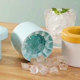 Moldes para hornear Máquina para hacer hielo Diseño creativo Cubo Taza de cerveza Molde Cubos Bandeja Grado alimenticio Congelación rápida Silicona