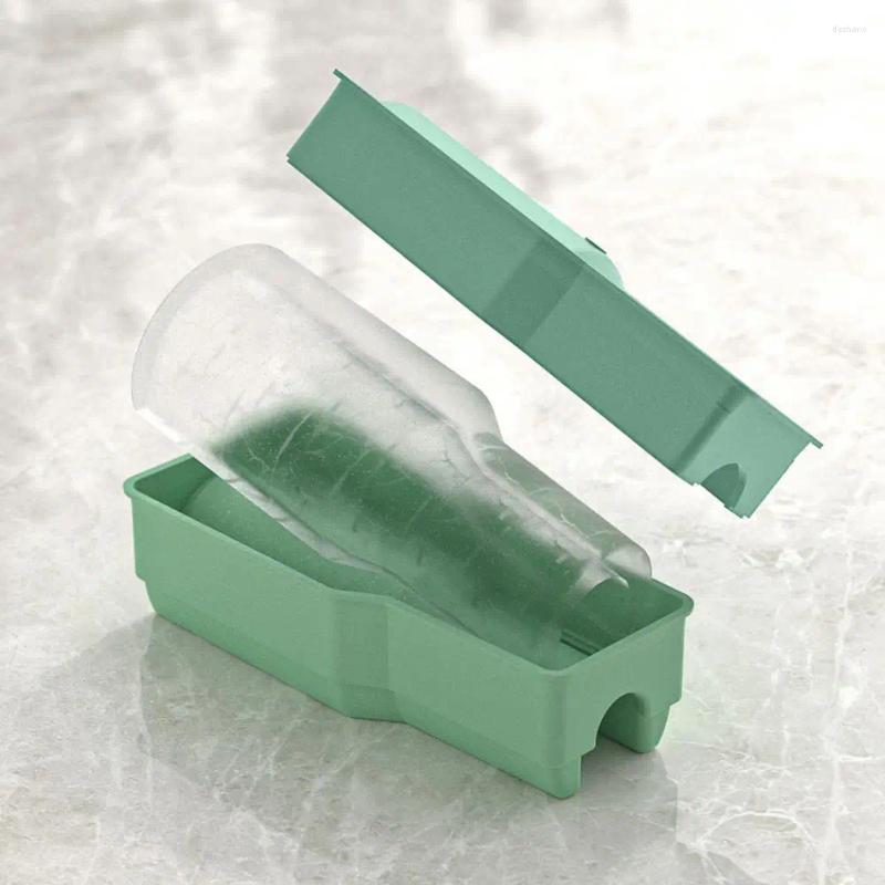 Bakvormen ijsmaker siliconen kubusbak met deksel voor 20-40 oz glazen tuimelaars holle cilinderontwerp herbruikbare cocktails mok