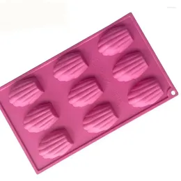 Bakvormen Keukengereedschap Mini Food Grade Siliconen Cakevorm Cookie DIY Shell Pan Mold Bakvormen Accessoires Benodigdheden