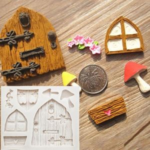 Bakvormen Luyou 1 st Cartoon Huis Taart Decoreren Accessoires Siliconen Fondant Schimmel Hars Gereedschap Keuken FM020