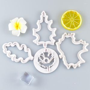 Baking Moulds Many Leaf Mold Cookie Cutter Chocolate Cake Fudge Pastry Appliance Tool Biscuit Plant