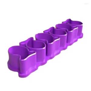 Bakvormen Mini Vissen Vormige Koekjes Cutters Cookie Stempels Fondants Gebak Mallen Plastic Keuken Baksels Levert