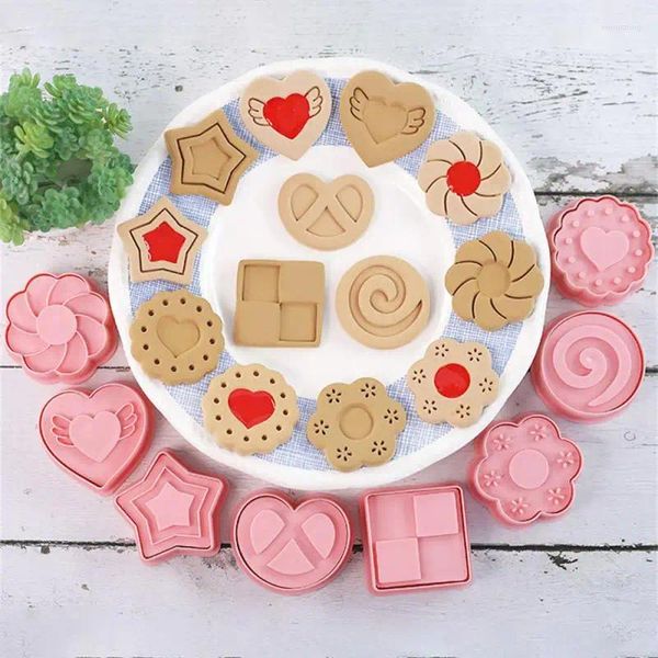 Moules de boulange Moules de la protection de l'environnement décorer le gâteau Façon de biscuit de haute qualité résistant aux matériaux et de moisissure stéréo durable