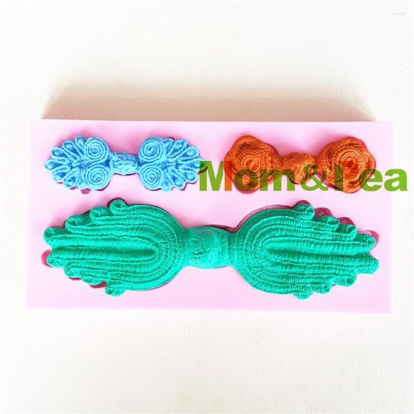 Moldes de cozimento MomPea 1375 Botão Chinês Molde de Silicone Bolo Decoração Fondant 3D Sabão Food Grade