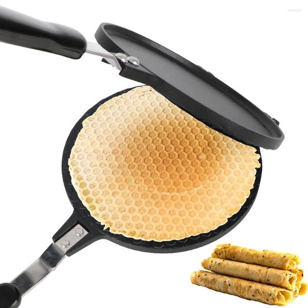 Moules de cuisson antiadhésifs omelette moule gaufres pour le gâteau pan gâteau rouleau d'oeufs cône de crème glacée fabricant ustensiles de cuisson