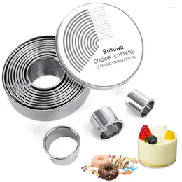 Moules de cuisson Onigiri Accessoires de cuisine Biscuit Moule de biscuit outils de décoration de gâteau 12 pièces Moules de silicone pour boulangerie pâtisserie