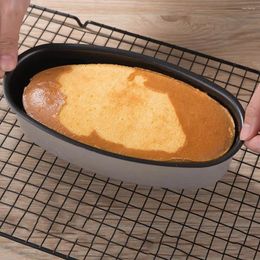 Moules de boulangerie de forme ovale en aluminium Assiette de pain durable moule à gâteau classique durable