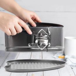 Bakvormen Pan Hartvormige Springvorm Bpa-vrij non-stick Cheesecake Voor Magnetron Hittebestendig Herbruikbare Keuken Tool