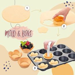 Moules de cuisson Pâtisserie Pâte Tamper Kit DIY Cupcakes Biscuit Moule Donut LOTE88