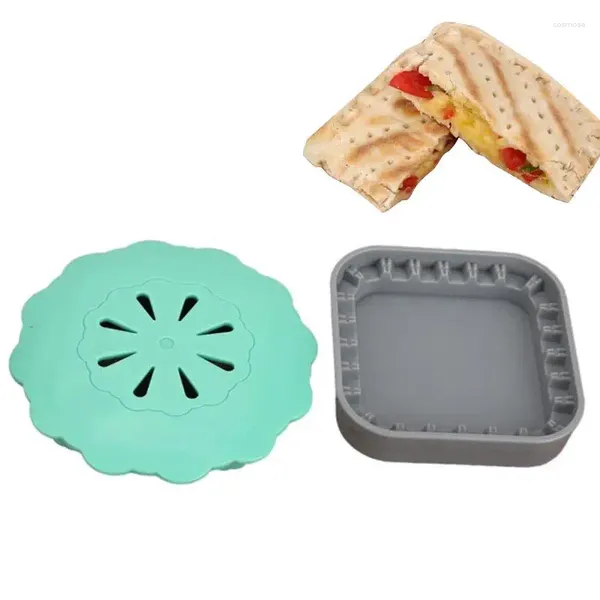 Moules de cuisson Coupe-sandwich carré pour enfants Déjeuner Cuisine Petit-déjeuner Dessert Outil de bricolage Maison et fêtes Accessoires de boîte à lunch de qualité alimentaire