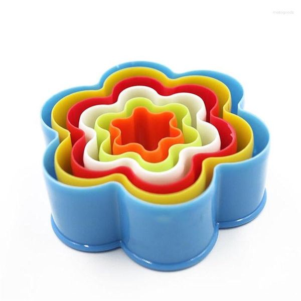 Moldes para hornear Venta de 7 estilos Cortador de galletas de Navidad Biscuit Icing Fondant Cake Decorating Mold Set