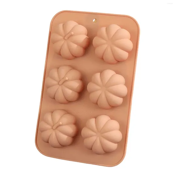 Moldes para hornear Silicona 3D Calabaza Pastel Molde Caída Muffin Cakelet Pan Acción de Gracias Adecuado para Decoración Fondant