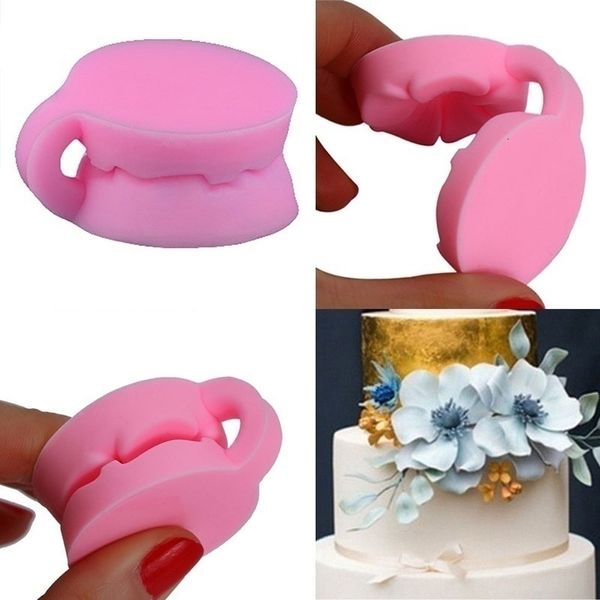 Moules de cuisson Silicone 3D Rose Fleur Fondant Gâteau Chocolat Sucre Gâteau Moule Moule Outils 230803