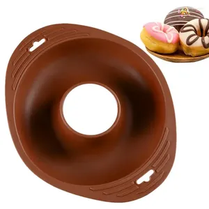 Bakvormen Siliconen Donut Ring Non Stick Cirkel Cake Bak Pan Mold DIY Mallen Decoreren Gereedschappen Dancut Voor het maken van grote