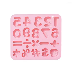 Bakvormen siliconen mallen nummer symbool vorm cake mal chocolade schimmel materiaal keuken accessoires voor doe -het -zelf