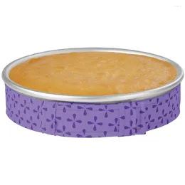 Moules de cuisson bandes colorées cuire même bande gâteau Pan absorbant épais coton plateau Protection sangle