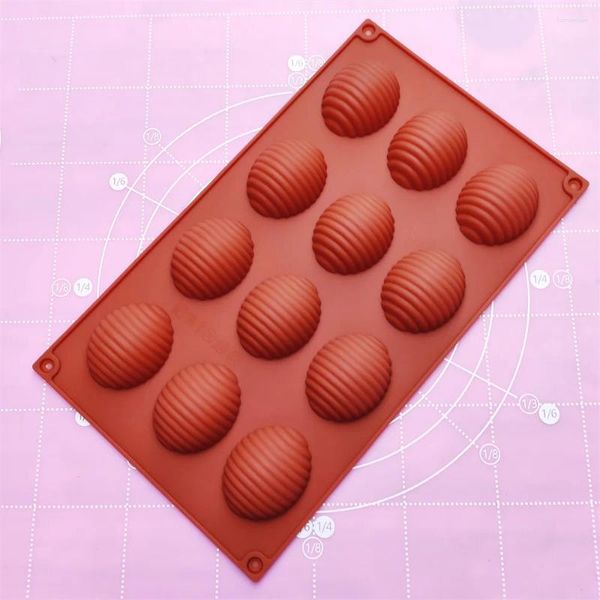 Moules de cuisson Swirl Formes Silicone Petit Gâteau Moule Forme Biscuits Au Chocolat Pudding Plateaux De Crème Glacée Pâtisserie Outils Cuisson Pan