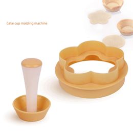 Bakvormen Taartpers Gereedschap Gebak Deeg Sabotage Kit Praktische Bloem/cirkel Koekjes Biscuit Cutter Cake Cup Mold Keukengerei TLY073