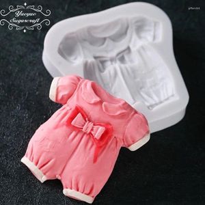 Bakvormen Yueyue Sugarcraft Baby Rok Siliconen Mal Taart Decoreren Gereedschappen Confeitaria Moldes De Fondant Chocoe Mallen