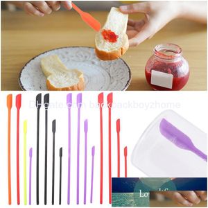 Cuisson Outils De Pâtisserie 4 Pcs/Pack Mini Sile Spata Ensemble Petit Caoutchouc Mélange Mince Pot Grattoir Pour Bouteilles De Cuisine Cosmétique Diy Scpture Fa Oteyp