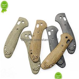 Cuisson Outils De Pâtisserie Une Paire De Balances Micarta Personnalisées Pour Benchmade Griptilian 551 Poignées Couteau Pliant Pièces Faire Des Accessoires Drop De Dhbfl