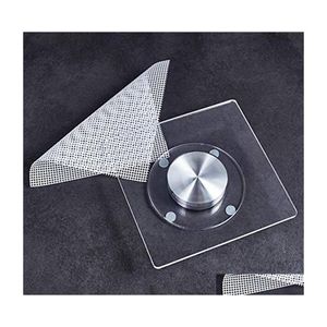 Outils de pâtisserie de cuisson DIY gâteau plaque métallique plateau tournant antidérapant support rond décoration rotative avec 6 aiguilles à tracer Drop Del Dhmjo