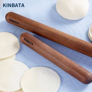 Bakgebakgereedschap JAPAN EBONY HOUTEN ROLLING PIN Keuken Koken Bakgereedschappen Crafts Bakken Fondant Cake Decoratie Zwart Dough Roller 230506