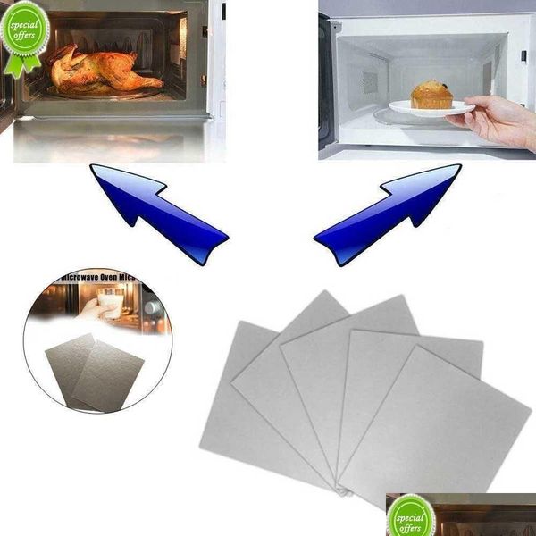 Cuisson Outils De Pâtisserie Plaque De Mica Four À Micro-Ondes Guide D'ondes Remplacer Er Feuille Maille Pour Sèche-Cheveux Grille-pain Livraison De Chute Maison Jardin Ki Dhx2S