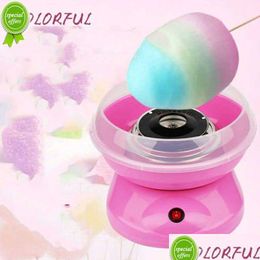 Bakgebakgereedschap Nieuwe elektrische diy zoete suiker snoep maker draagbare suiker floss hine girl boy cadeau kinderdag marshmallow drop dho4e