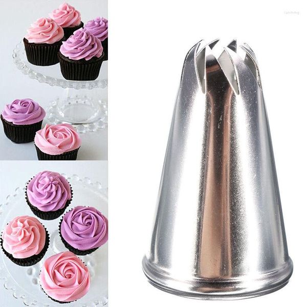 Outils de cuisson 1 pièces pointes de fleurs en forme de goutte buse de gâteau Cupcake sucre artisanat buses de tuyauterie de glaçage outil de pâtisserie en acier inoxydable