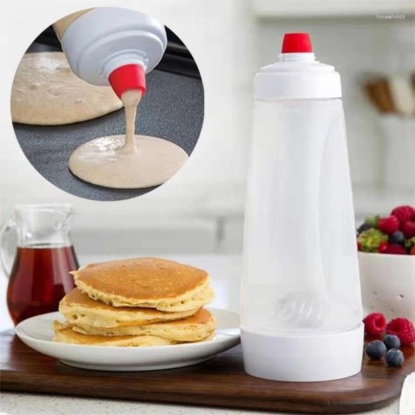 Outils de cuisson 1000ml Cupcake gaufre crêpe pâte Shaker bouteille outil de cuisine mélangeur à main distributeur