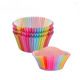 Outils de cuisson, 100 pièces, accessoires de pâtisserie, Muffin Cupcake, gobelets en papier, Mini doublures de gâteaux à l'huile, fournitures de cuisine de boulangerie 211