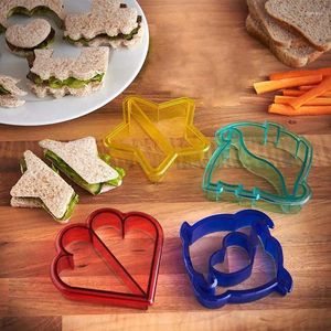 Bakgereedschap 13 STKS DIY Brood Gesneden Grafische Sandwichvorm Toast Fondant Keuken Taartversieringsgereedschap Voor Taarten