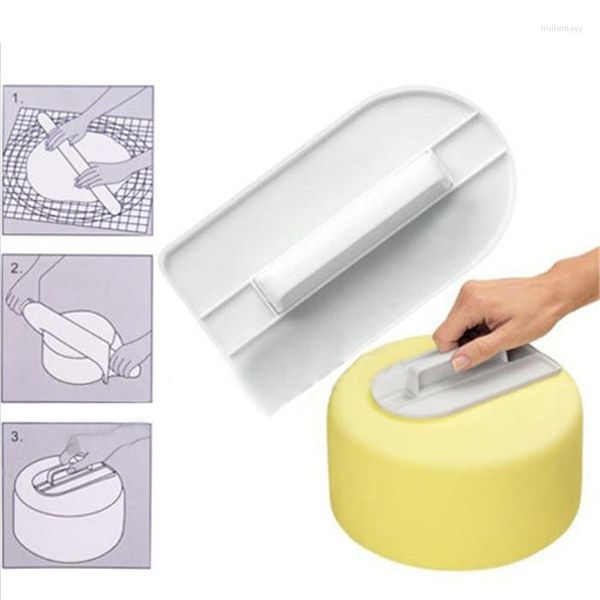 Outils de cuisson 1PC dispositif de nivellement de la surface du gâteau dispositif de nivellement de la pâte avec moule de décoration de Fondant de fleur de sucre OK 0321