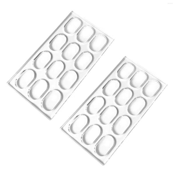 Herramientas para hornear 2X molde de pastel Dacquoise molde acrílico para galletas Makaron postre panadería Japón herramienta de bricolaje