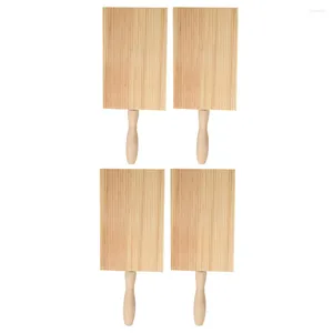 Herramientas para hornear, 4 Uds., tablero de madera para servir, accesorio para ñoquis, herramienta para hacer masa rodante, fabricación de rodillos