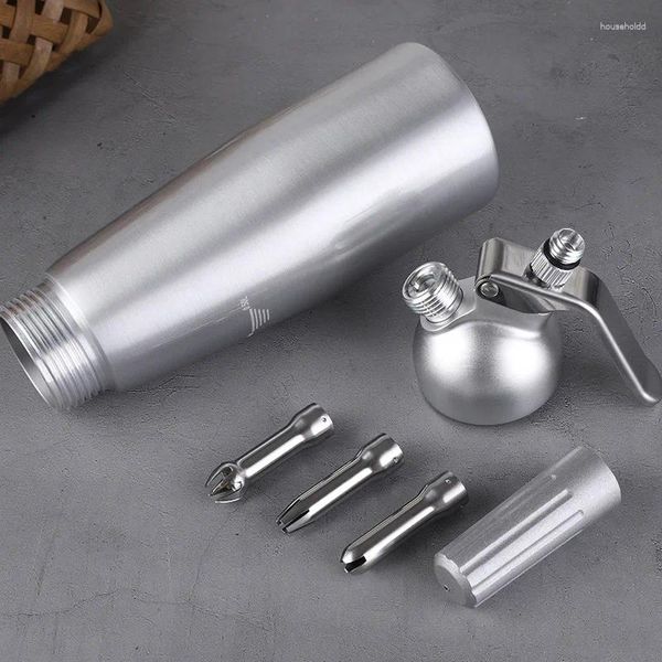 Outils de cuisson 500ml crème pistolet Siphon cuisine fouetté gaz mousseur fouet distributeur café gâteau outil en acier inoxydable