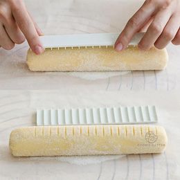 Bakken Tools 8 stks/set Biscuit Diktemeter Plastic Cake Fondant Gebak Balans Heerser Koekjes Dessert Leveler Keuken Accessoires