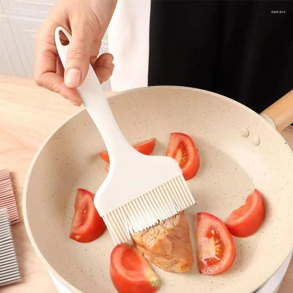 Outils de cuisson 9 cm Extra Large Silicone Basting Brustrage Brosse de gril à chaleur Sauce d'huile de cuisine BBQ CAKE BBQ