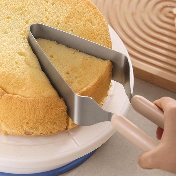 Outils de cuisson coupe-gâteau réglable séparateur en acier inoxydable outil de transfert efficace pour diviser parfaitement les gâteaux d'égalisation