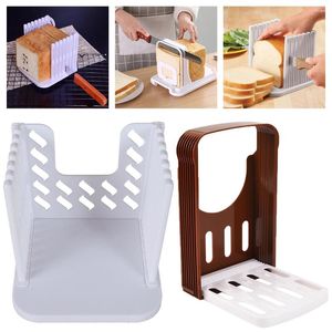 Bakgereedschap Verstelbaar Toast Slicer Multifunctioneel Loaf Slicing Machine Bread Cutting Guide Tool Keuken