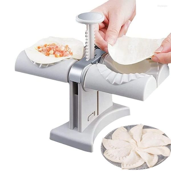 Machine automatique de boulettes, outils de cuisson, presse à Double tête, moule à raviolis, gain de temps, Machine rapide pour boulettes Empanadas