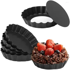 Outils de cuisson gâteau Muffin Mini avec fond amovible outil en acier au carbone moule à tarte moule à Quiche moule à tarte