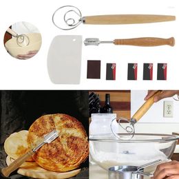 Outils de cuisson fouetter la pâte avec pain coulé ensemble arc mélange mélangeur accessoires de fabrication pratique de fabrication